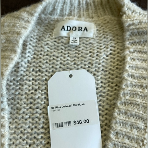 Adora Women’s Plus Size Tribal Pattern Cardigan Size 3XL - Picture 4 of 7